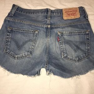 Levi’s high waisted shorts